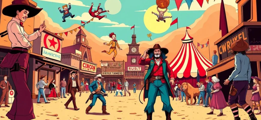 Películas de Westerns con Artistas de Circo