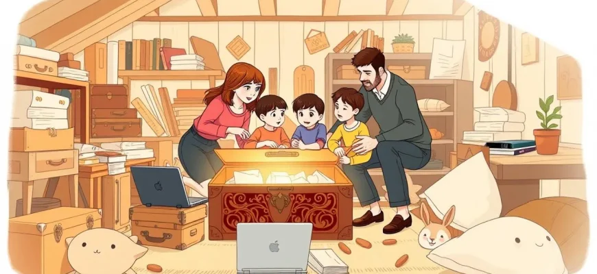 Películas familiares sobre desvanes