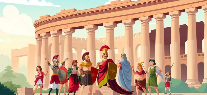 Comedias sobre el antiguo Roma: Risas y aventuras históricas