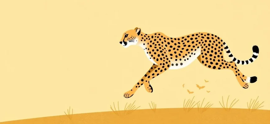 Películas sobre guepardos: Una selección imperdible