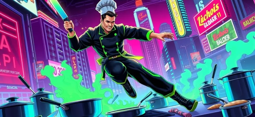 Películas de acción con chefs: Cocinando bajo presión