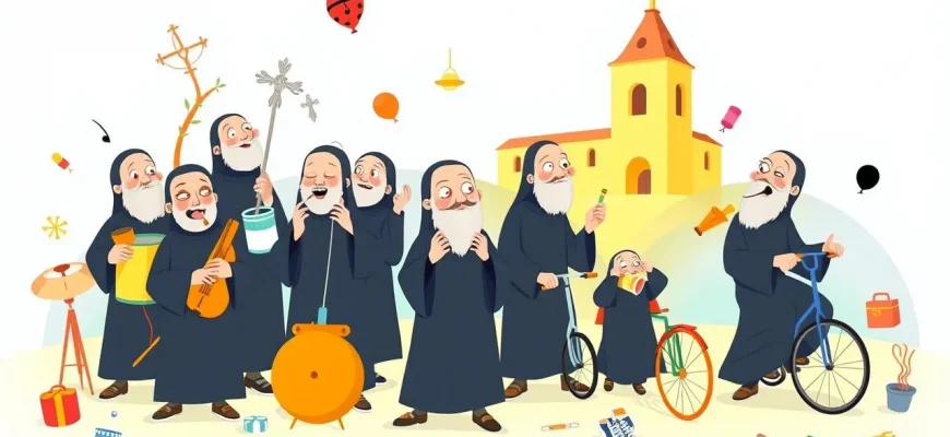 Las mejores comedias sobre monjes en español