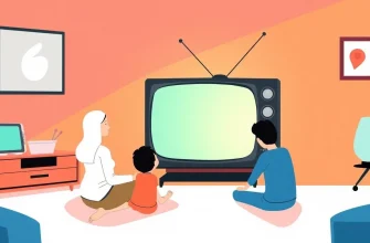 Películas familiares sobre televisión