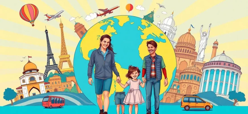 Películas familiares sobre viajes