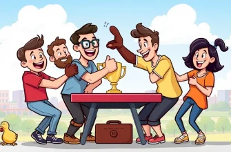 Comedias de Armrestling: ¡Risas y Fuerza!