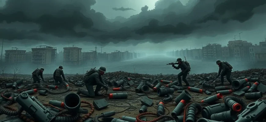 Películas de guerra sobre desactivación de minas