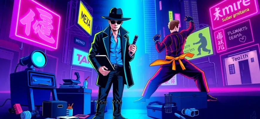 Películas de detectives y artes marciales