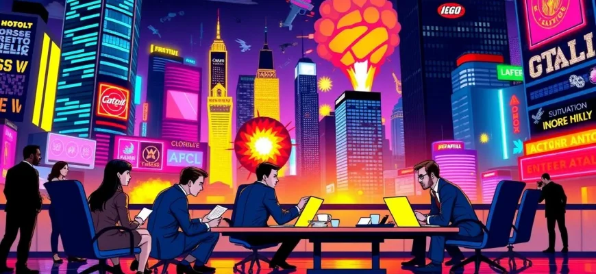 Películas de acción sobre fusiones corporativas