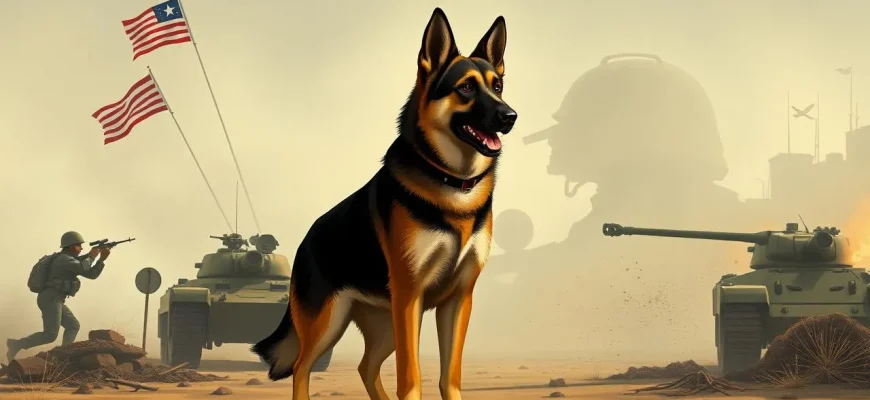 Películas de guerra con perros fronterizos