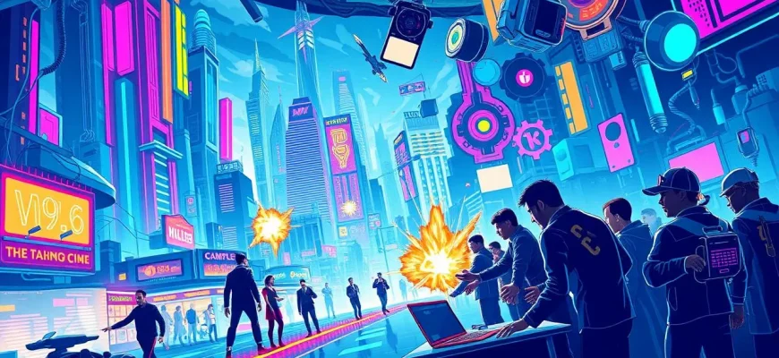 Películas de acción con chips: adrenalina y tecnología