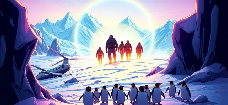 Películas de acción en la Antártida