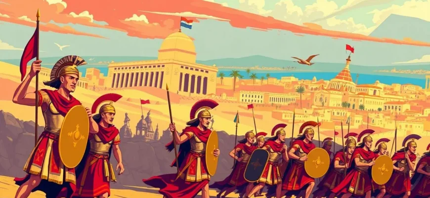 Películas históricas sobre la conquista romana de Egipto