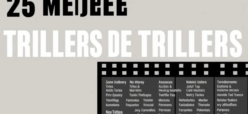 Los 25 Mejores Trillers de Todos los Tiempos