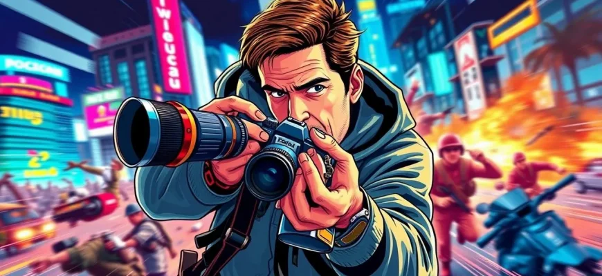 Películas de acción sobre fotógrafos