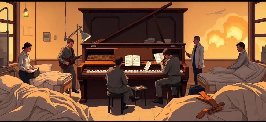 Películas de Guerra con Conciertos en Hospitales