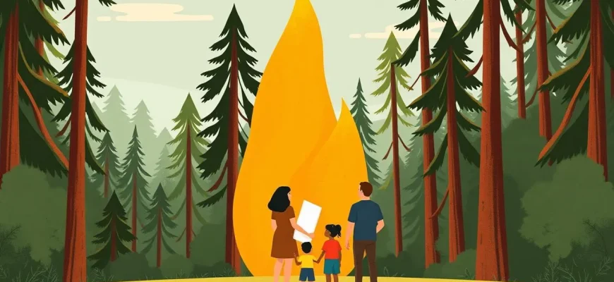 Películas familiares sobre incendios forestales