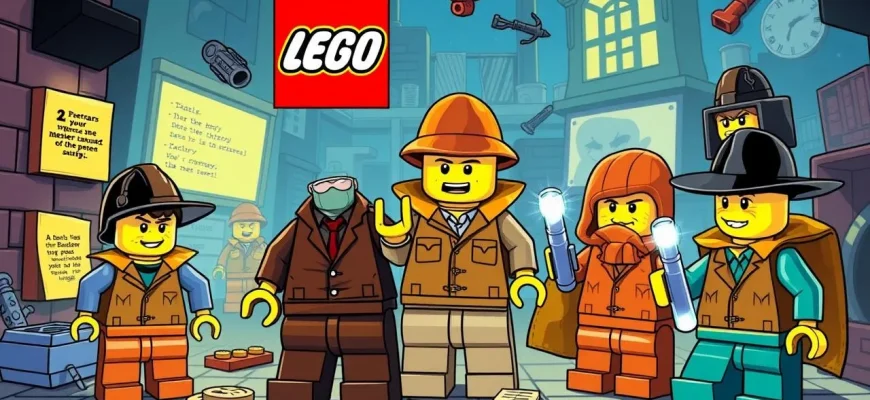 Películas de detectives de Lego: Misterios y Enigmas en Bloques