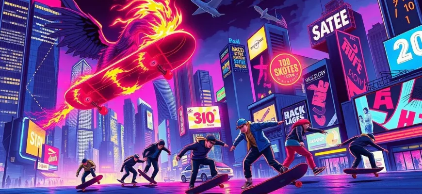 10 Películas de Acción con Skateboarding