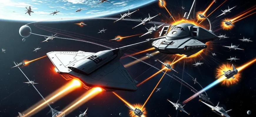 Películas de guerra y tecnología espacial