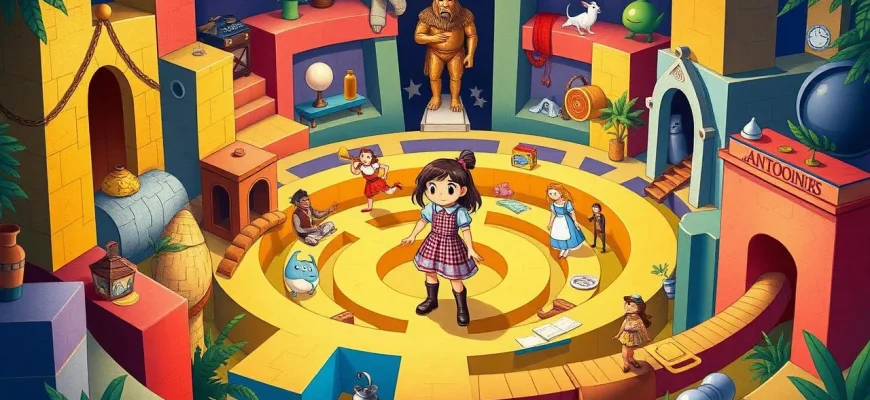 Películas familiares sobre laberintos