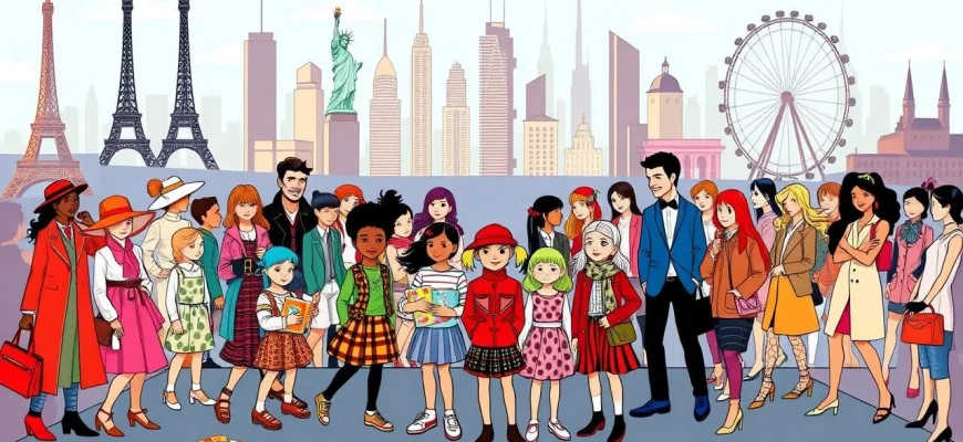 Películas familiares sobre modelos