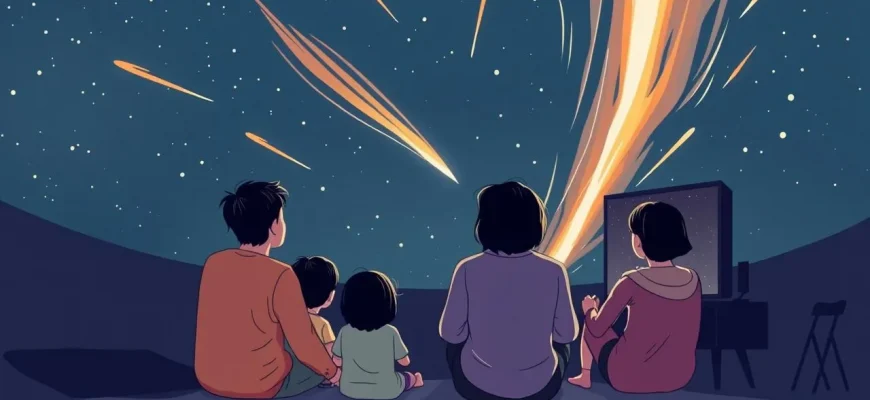 Películas familiares sobre lluvias de meteoritos