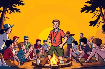 Películas familiares sobre monitores de campamento
