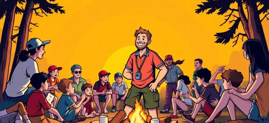 Películas familiares sobre monitores de campamento