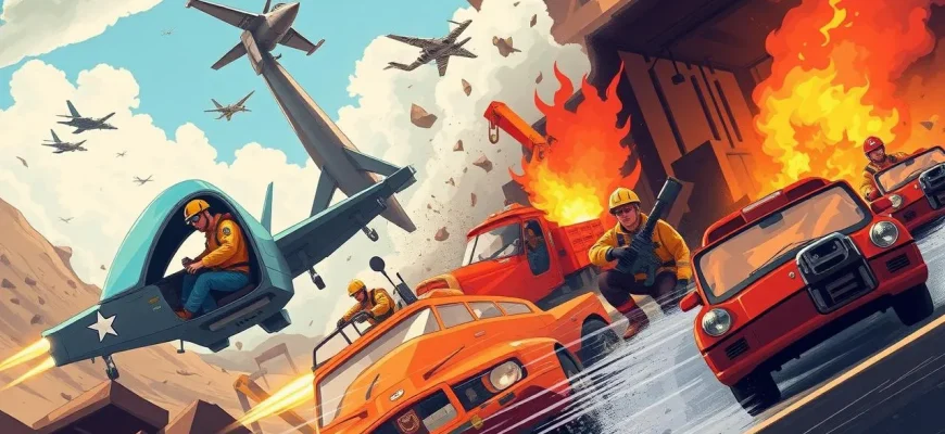 Películas de acción con trabajos peligrosos