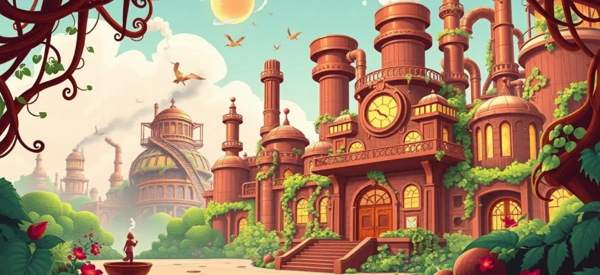 Películas de Fantasía con Fábricas de Chocolate