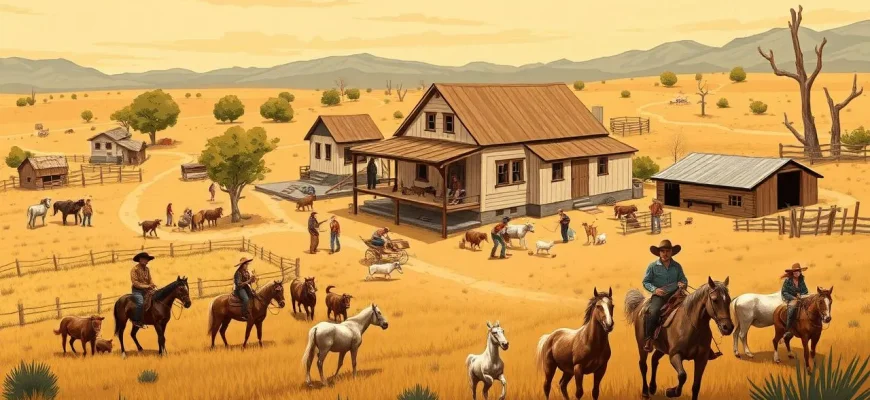 Películas de vaqueros sobre la vida en las granjas