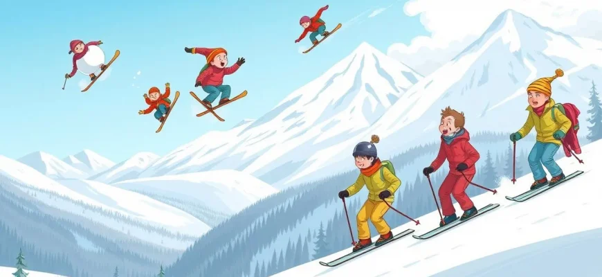 10 Comedias de Esquí que te Harán Reír en la Nieve