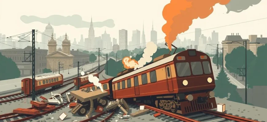 Películas de descarrilamiento: Suspenso y acción en vías férreas