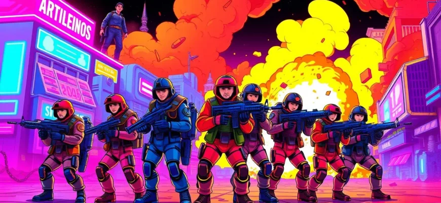 Películas de Acción con Artilleros: Explosiones y Adrenalina