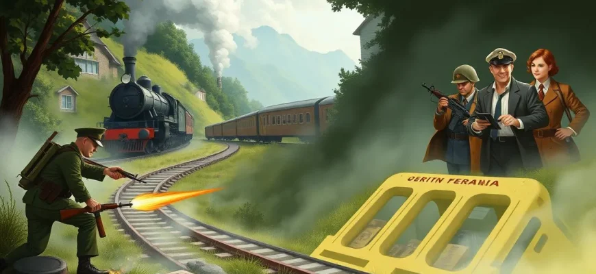 Películas de guerra sobre sabotaje ferroviario