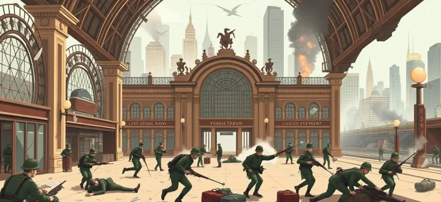 Películas bélicas sobre estaciones de tren