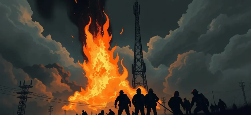 Películas sobre incendios en torres de televisión