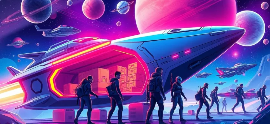 Películas de acción sobre comerciantes espaciales