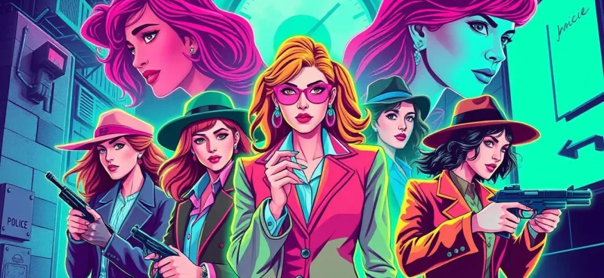 Películas de detectives con mujeres guerreras