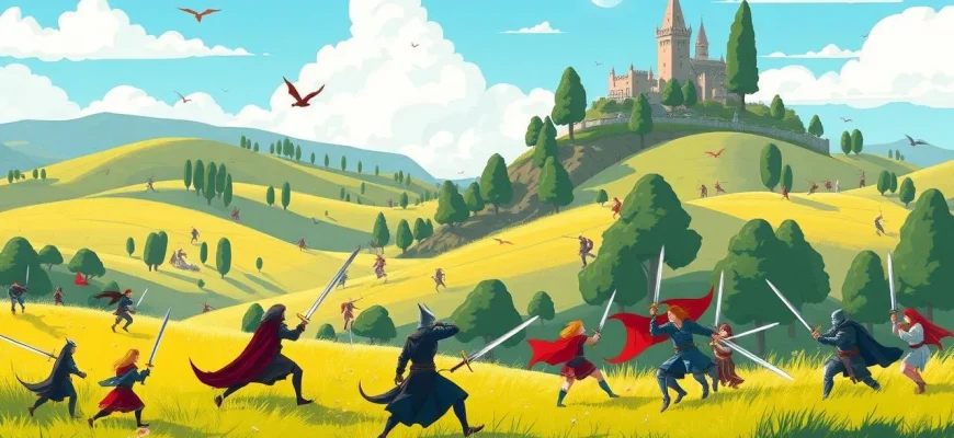 Las Mejores Películas de Fantasía con Batallas de Espadas