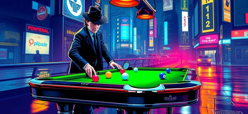 Películas detectivescas con billar