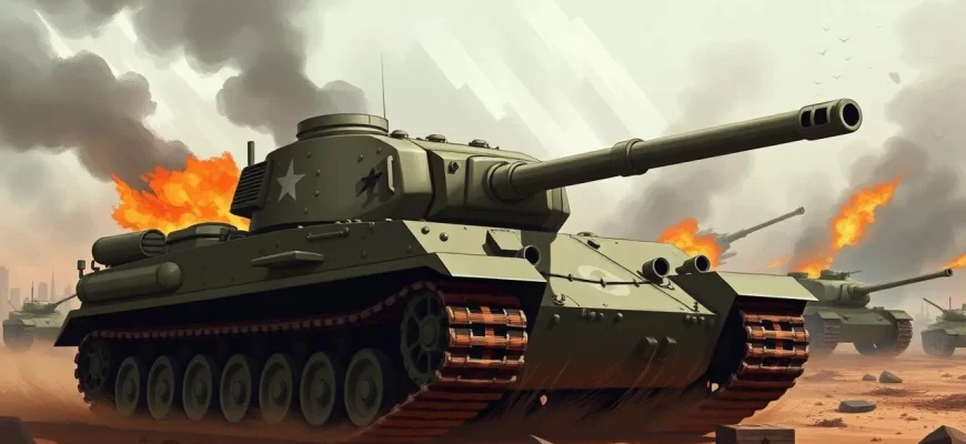 Películas de guerra sobre batallones de tanques