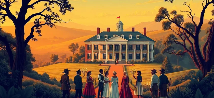 Películas históricas sobre plantaciones del sur