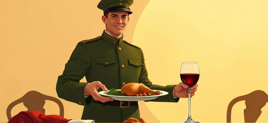 Películas de guerra sobre la comida en el frente