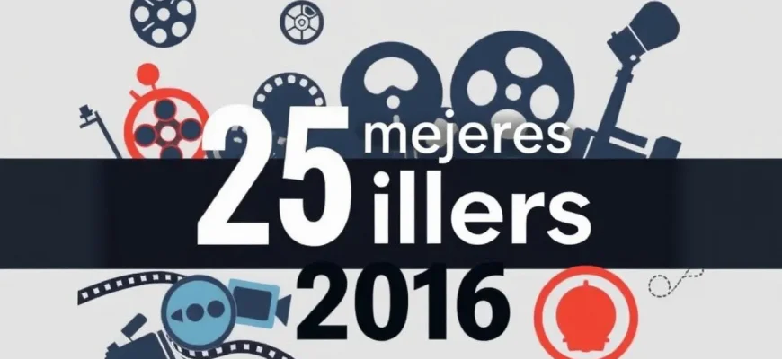 25 Mejores Thrillers de 2016