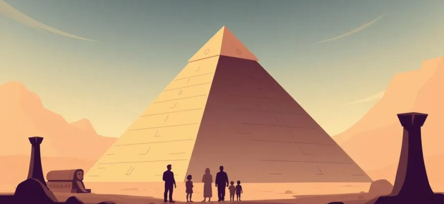 Películas familiares sobre pirámides