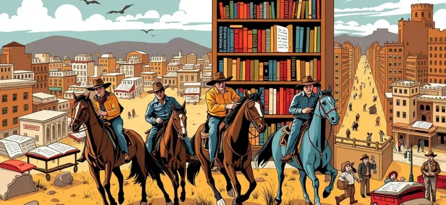 Películas del Oeste sobre Libros