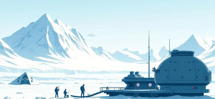 Películas de Ciencia Ficción en la Antártida