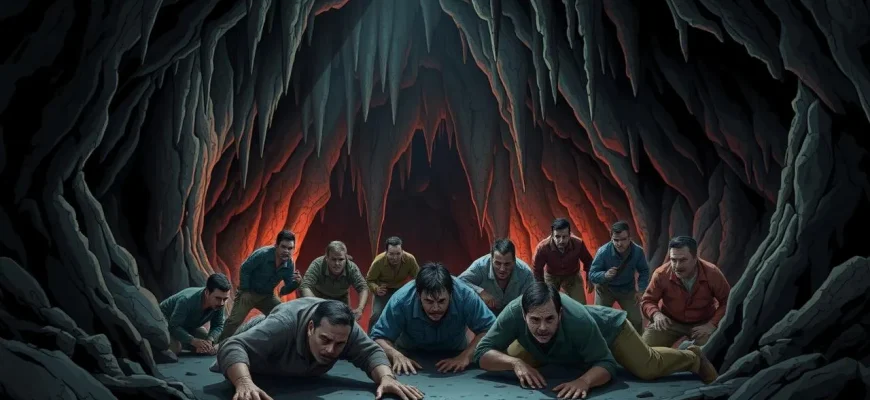 Películas de catástrofes en cuevas kársticas