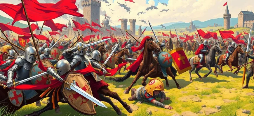 Películas históricas sobre batallas medievales